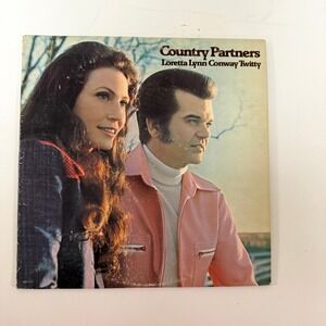 Country Partners Vinyl LP, Loretta Lynn & Conway Twitty, Vintage Country